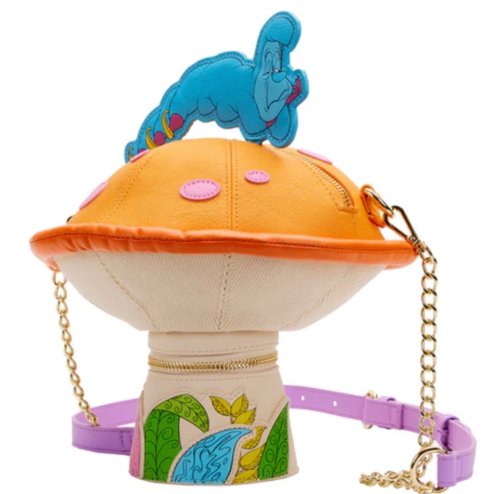 Loungefly Alice in Wonderland caterpillar crossbody
